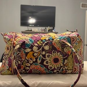 Vera Bradley Twill Duffle Bag